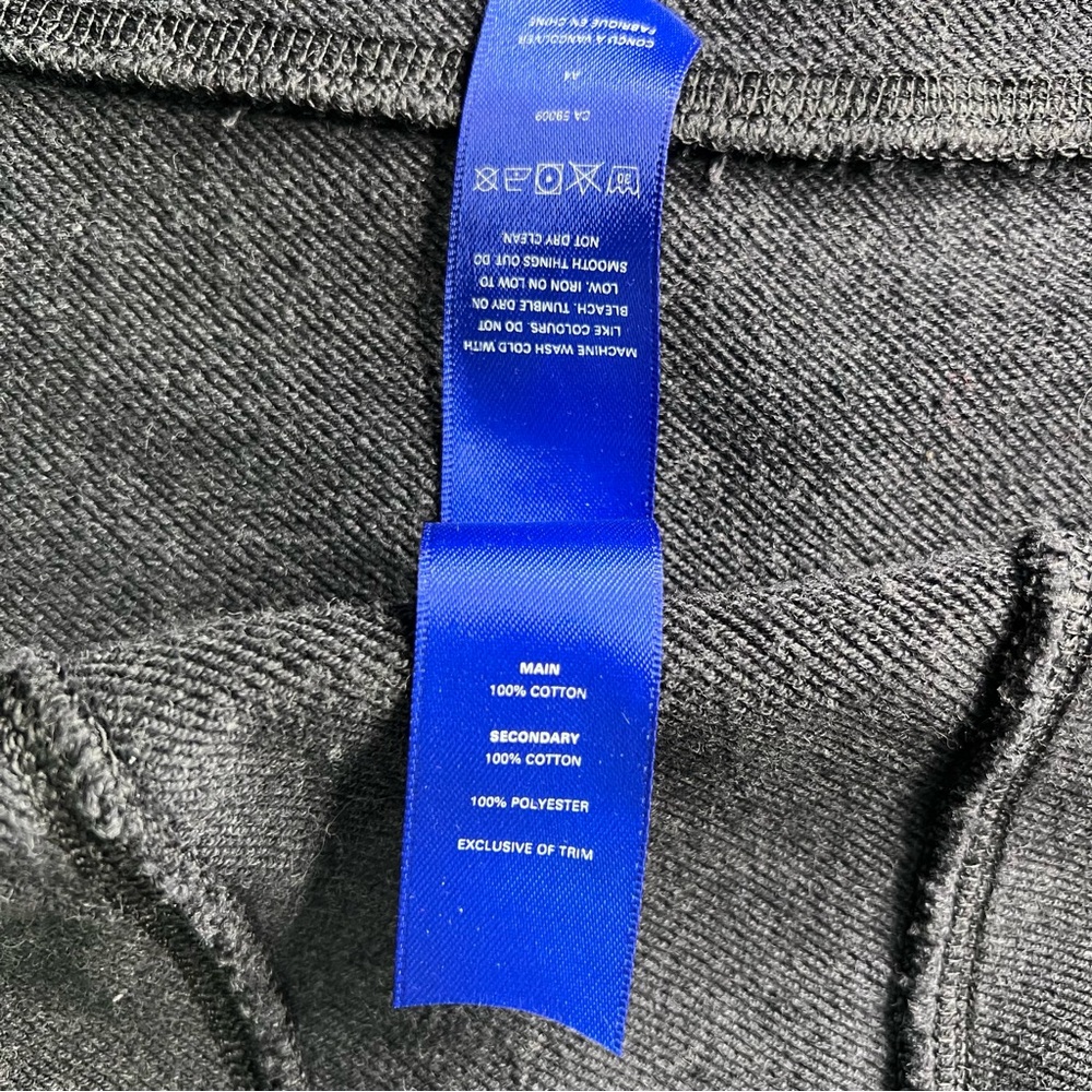 Kit and Ace 100% Cotton Zip Hoodie Size M Dark Gray - Picture 8 of 10